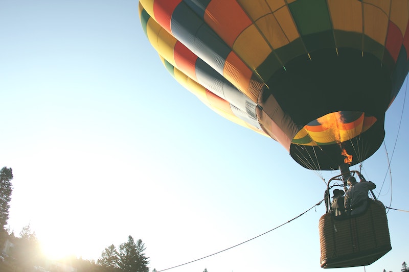 VOL EN MONTGOLFIÈRE